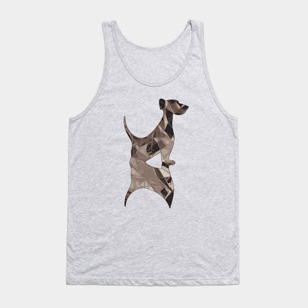 dog k2 Tank Top by k art village